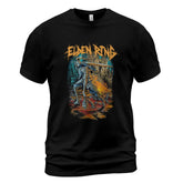 Elden Ring Shirt – Heavy Metal Style Elden Ring Game T-Shirt for Gamers, Tarnished Soulsborne Tee, FromSoftware Dark Fantasy Graphic Shirt - Get Trend Merch