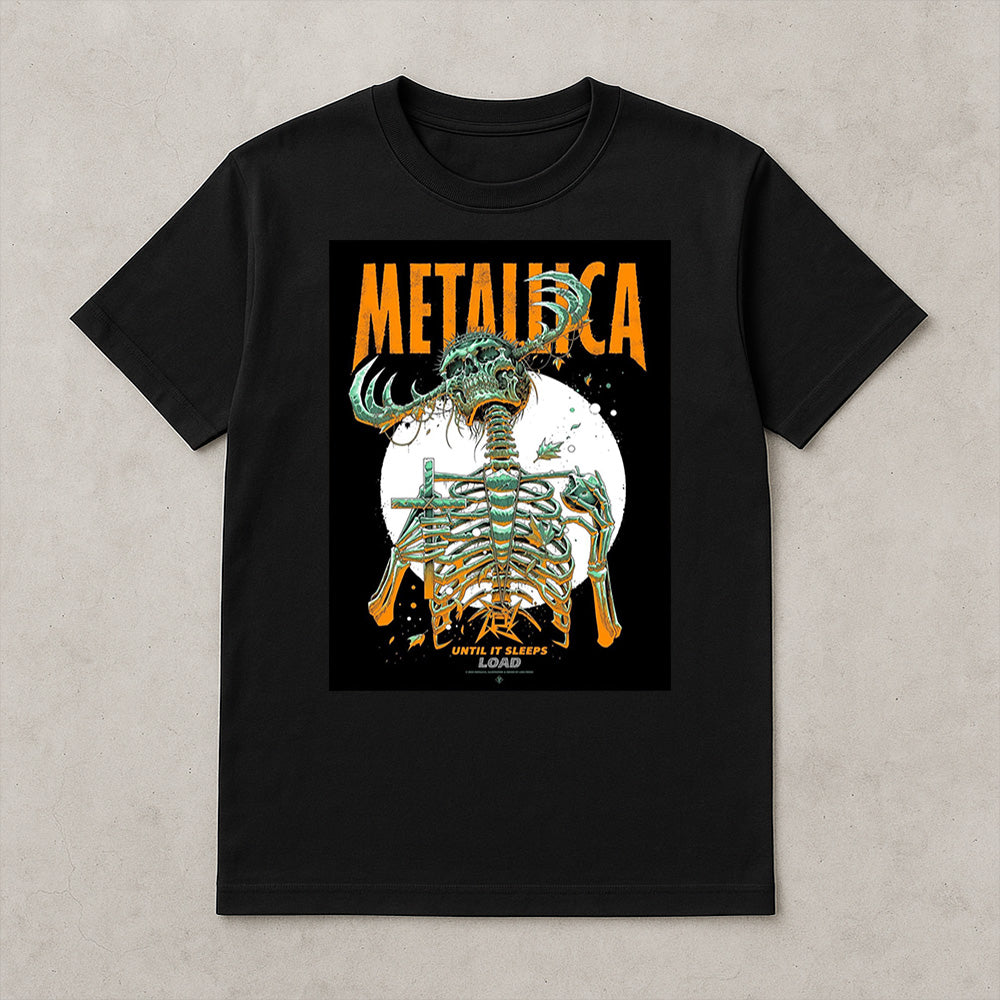 Metallica M72 World Tour 2025 | Until It Sleeps Load | Exclusive Concert Merch T-Shirt - Get Trend Merch