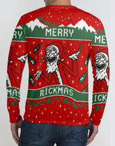 Rickmas Inspired Ugly Christmas Sweater