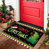 Merry Christmas Doormat – Soft Non-Slip Welcome Rug