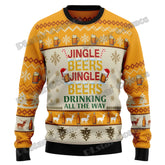 Jingle Beer Ugly Christmas Sweater