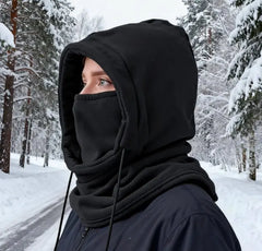 Unisex Winter Balaclava Knit Hood Windproof Face Mask