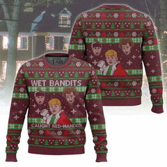 Home Alone Inspired Funny Ugly Christmas Sweater