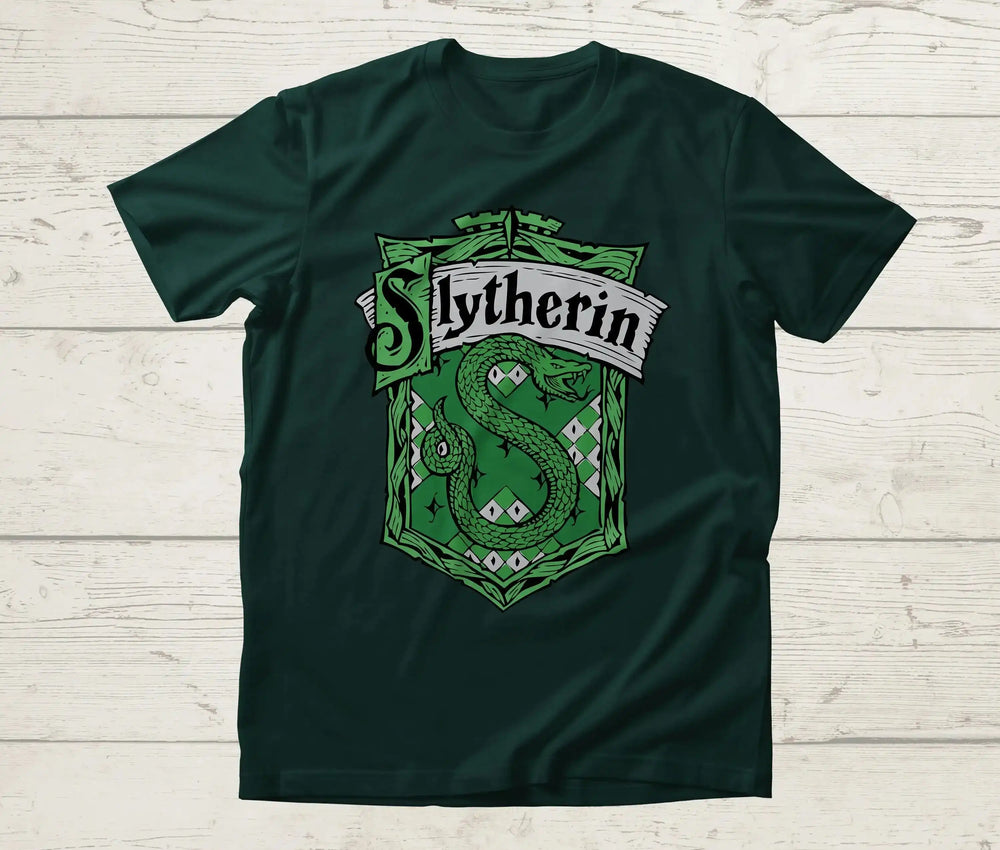 Slytherin House Shirt – Wizard Sport Hogwarts Varsity T-Shirt, Bookish Potter Fan Gift Tee - Get Trend Merch