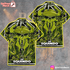 The Art of Squindo Hawaiian Shirt – Metallica Santa Clara 2025 M72 Tour Exclusive, 104 Seasons of Metallica Art - Get Trend Merch