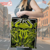 The Art of Squindo Tote Bag – Metallica M72 Santa Clara 2025 Limited Edition Pop-Up Tour Canvas Bag - Get Trend Merch