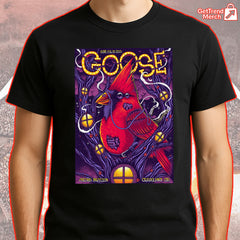 Goose Jacobs Pavilion Cleveland OH T-Shirt – June 19 & 20, 2025 Concert Tour Tee for Fans - Get Trend Merch