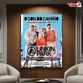 Linkin Park – O Son do Camiño 2026 – Santiago de Compostela, Spain – Monte do Gozo – Jun 18–20, 2026 Poster Canvas Wall Art - Get Trend Merch