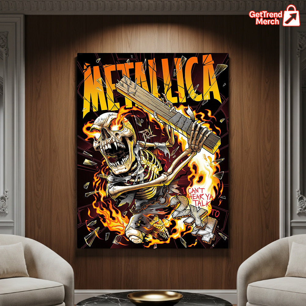 Metallica 2 x 4 Poster Canvas Wall Art