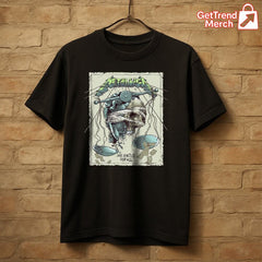 Metallica …And Justice For All Limited Edition T-Shirt – 1988 Album Inspired Tee - Get Trend Merch