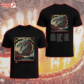 Metallica Concert Tour M72 North America Tour 2025 Sea Beast Official Band T-Shirt - Get Trend Merch