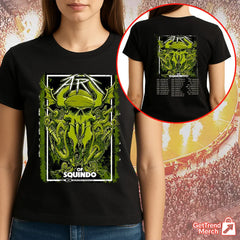 Metallica Concert Tour M72 The Art of Squindo 2025 Bay Area Exhibit 104 Seasons Artist Drop Official Limited Edition T-Shirt - Get Trend Merch