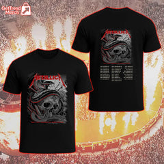 Metallica Concert Tour M72 World Tour May 1, 2025 Nashville, TN Nissan Stadium Skull & Viper Official Band T-Shirt - Get Trend Merch