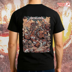 Metallica June 27 & June 29, 2025 Denver T-Shirt | Warbeast & Skull Warriors Tour Merch | M72 Limited Edition Concert Tee - Get Trend Merch