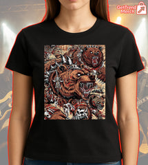 Metallica M72 Tour June 27 2025 Denver T-Shirt – Battle Grizzly Bear Graphic Tee, Empower Field Concert by JML2Art - Get Trend Merch