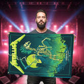 Metallica M72 World Tour 2025 Houston TX June 16 NRG Stadium 2-Sided House Flag - Get Trend Merch