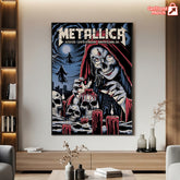 Metallica M72 World Tour – June 22, 2025 – Santa Clara, CA – Levi's Stadium – Night 2 Setlist Poster Canvas Wall Art - Get Trend Merch