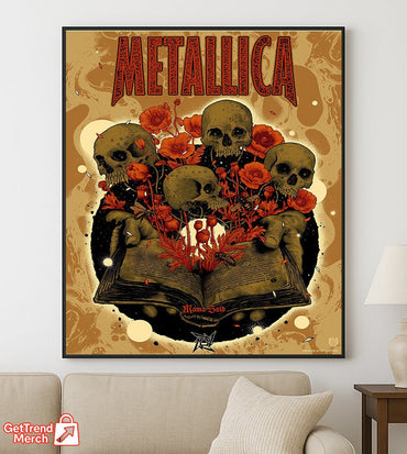 Metallica “Mama Said” Limited Edition Poster Canvas Wall Art – The Load-Inspired Series 2025 - Get Trend Merch