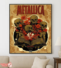 Metallica “Mama Said” Limited Edition Poster Canvas Wall Art – The Load-Inspired Series 2025 - Get Trend Merch