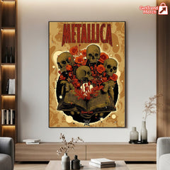 Metallica “Mama Said” Limited Edition Poster Canvas Wall Art – The Load-Inspired Series 2025 - Get Trend Merch