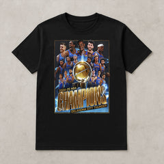 Oklahoma City Thunder 2025 NBA Champions Shirt – Finals Trophy Team Celebration Tee - Get Trend Merch