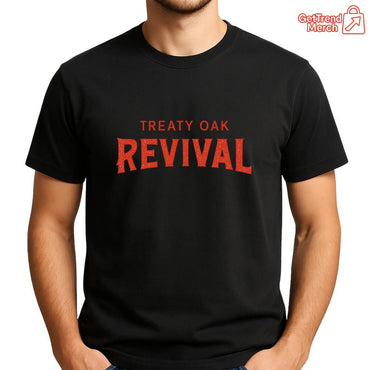 ReTro Treaty Oak Revival Western T-Shirt – Vintage Cowboy Rock Band Graphic Tee - Get Trend Merch
