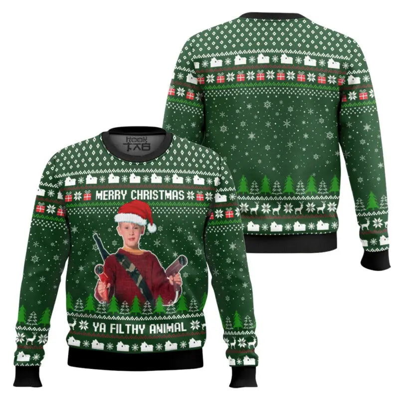 Home Alone Inspired Ugly Christmas Sweater