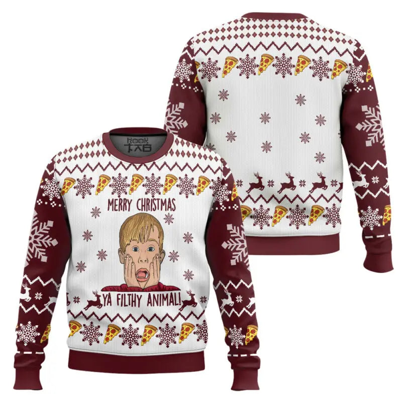 Home Alone Inspired Ugly Christmas Sweater