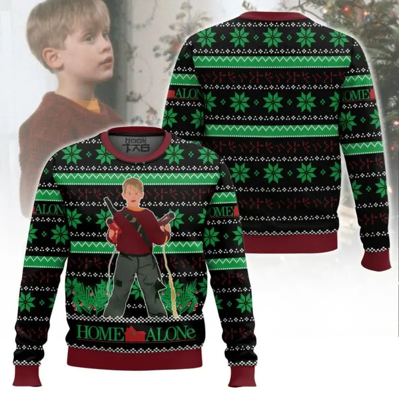 Home Alone Inspired Ugly Christmas Sweater