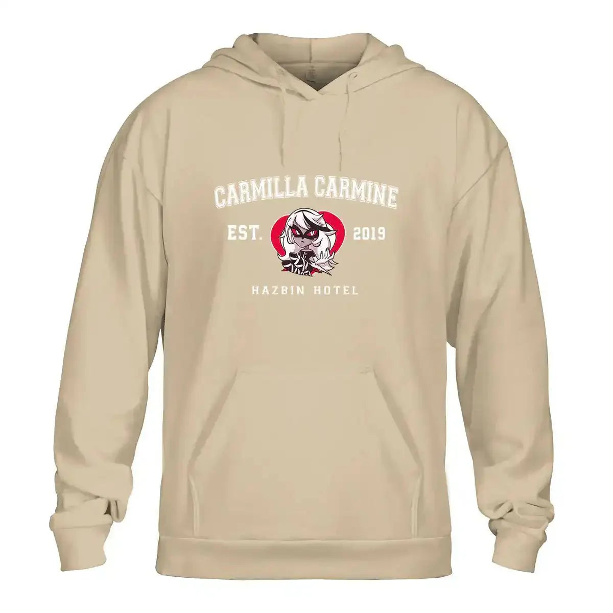 Carmilla Carmine Hazbin Hotel Shirt – Anime Fan Varsity College Style Tee - Get Trend Merch