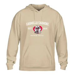 Carmilla Carmine Hazbin Hotel Shirt – Anime Fan Varsity College Style Tee