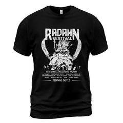 Elden Ring Radahn Festival Shirt – Starscourge Radahn Tee, Redmane Castle Concert Style T-Shirt, Soulsborne Gamer Shirt, Tarnished Merch