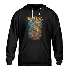 Elden Ring Shirt – Heavy Metal Style Elden Ring Game T-Shirt for Gamers, Tarnished Soulsborne Tee, FromSoftware Dark Fantasy Graphic Shirt