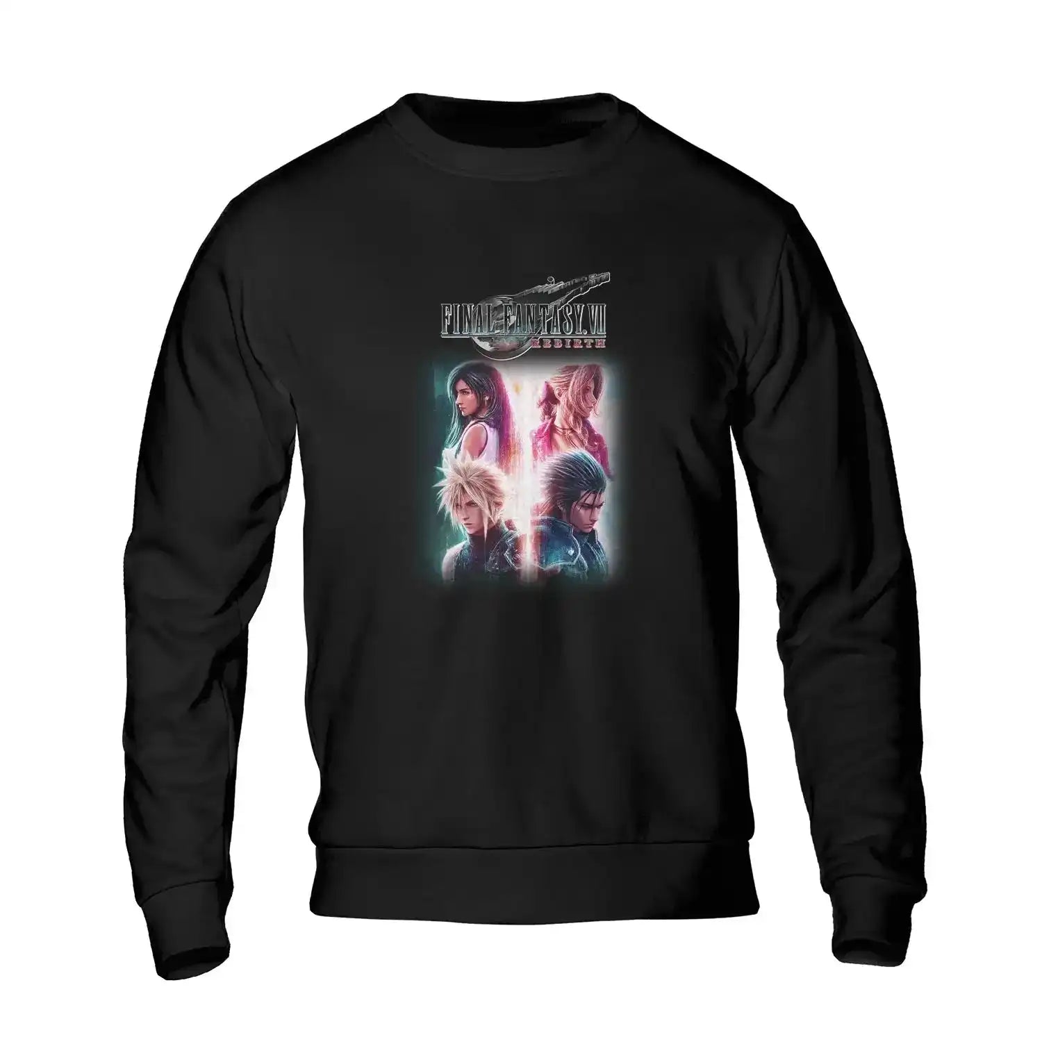 Final Fantasy VII Rebirth Shirt – Final Fantasy 7 Rebirth Game Characters T-Shirt, Sephiroth Cloud Tifa Aerith Gamer Gift Hoodie Sweatshirt