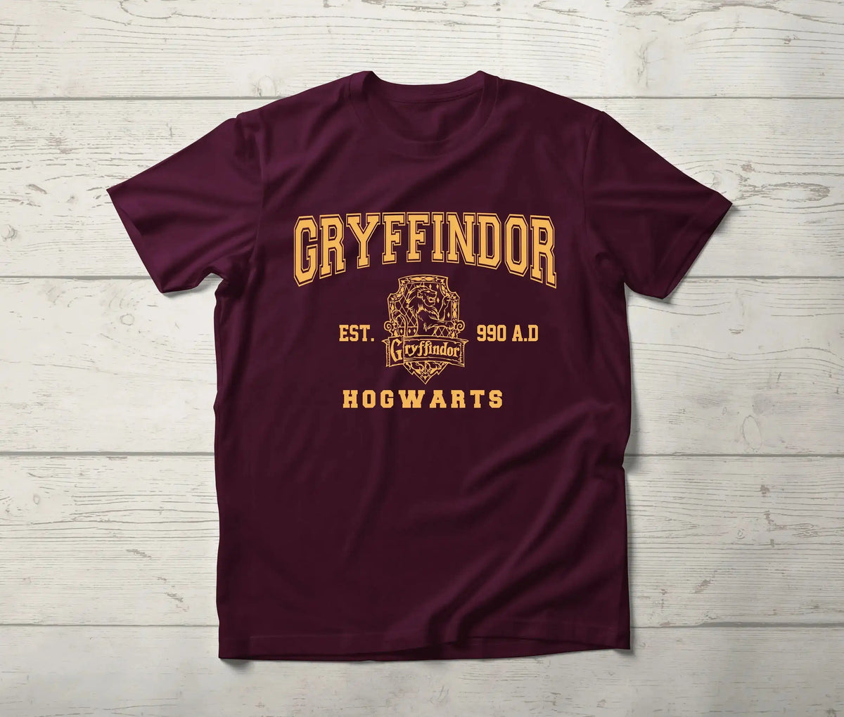 Gryffindor House Shirt – Wizard Sport Hogwarts Varsity T-Shirt, Bookish Potter Fan Gift Tee