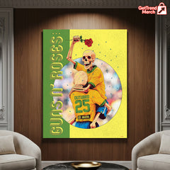 Guns N’ Roses – São Paulo, Brazil – Allianz Parque – Oct 25, 2025 Poster Canvas Wall Art