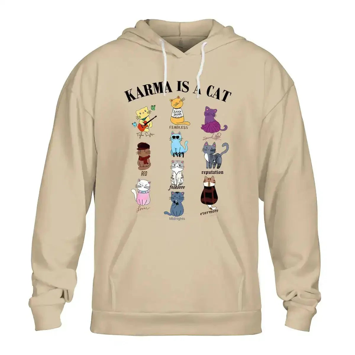 Karma Is A Cat Shirt – Taylor Swift Inspired Cat Album Eras Shirt, Swiftie Fan Gift Sweatshirt - Get Trend Merch