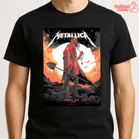 Metallica M72 World Tour 2025 Houston Texas Pop-Up Shop Concert Setlist T-Shirt - Get Trend Merch