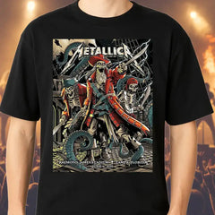 Metallica Tampa 2025 Pirate Skeleton Shirt – Raymond James Stadium Concert June 6 Tour Tee, Hoodie, Sweatshirt, Tank Top, Long Sleeve