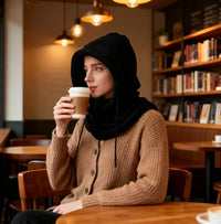 Unisex Winter Balaclava Knit Hood Windproof Face Mask