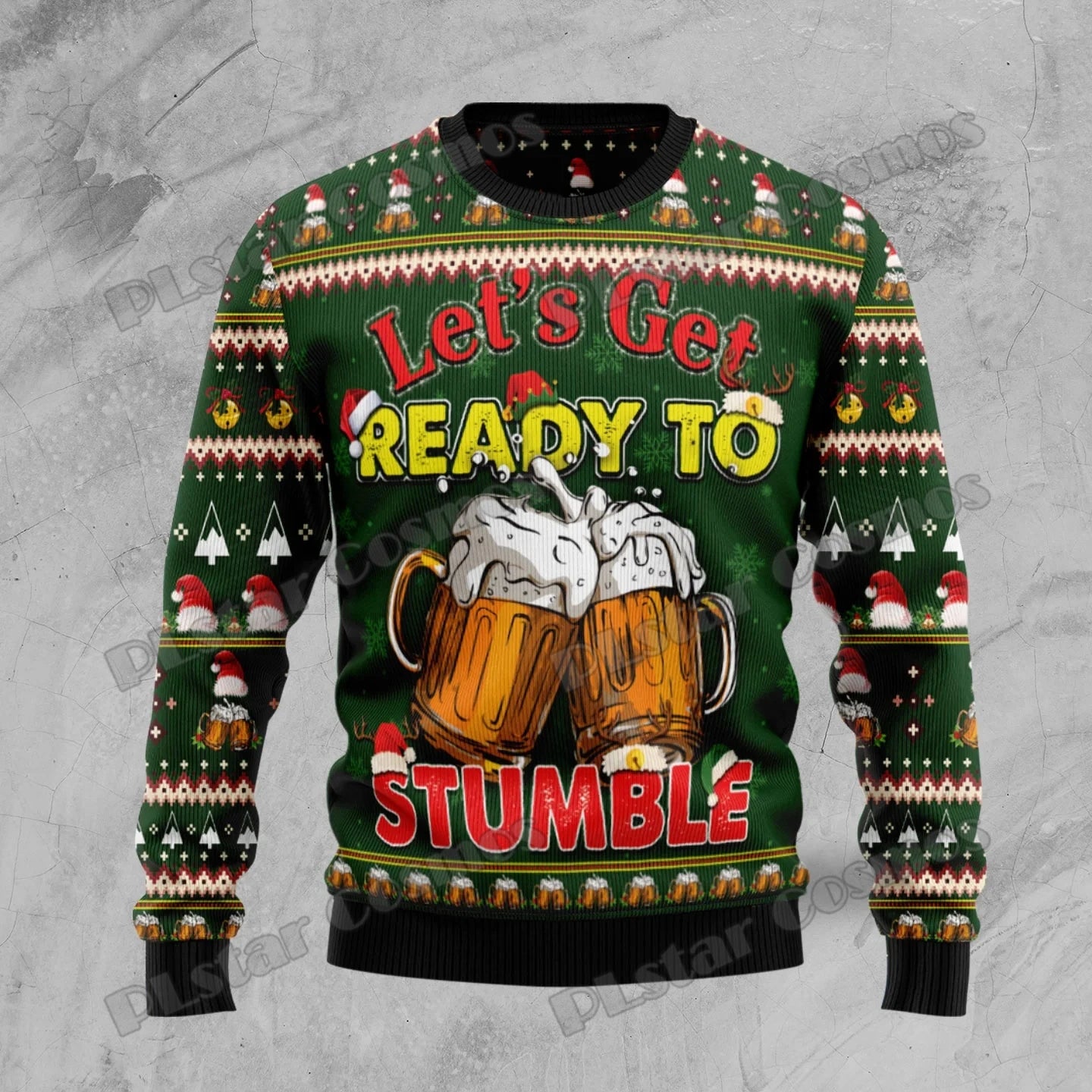 Jingle Beer Ugly Christmas Sweater