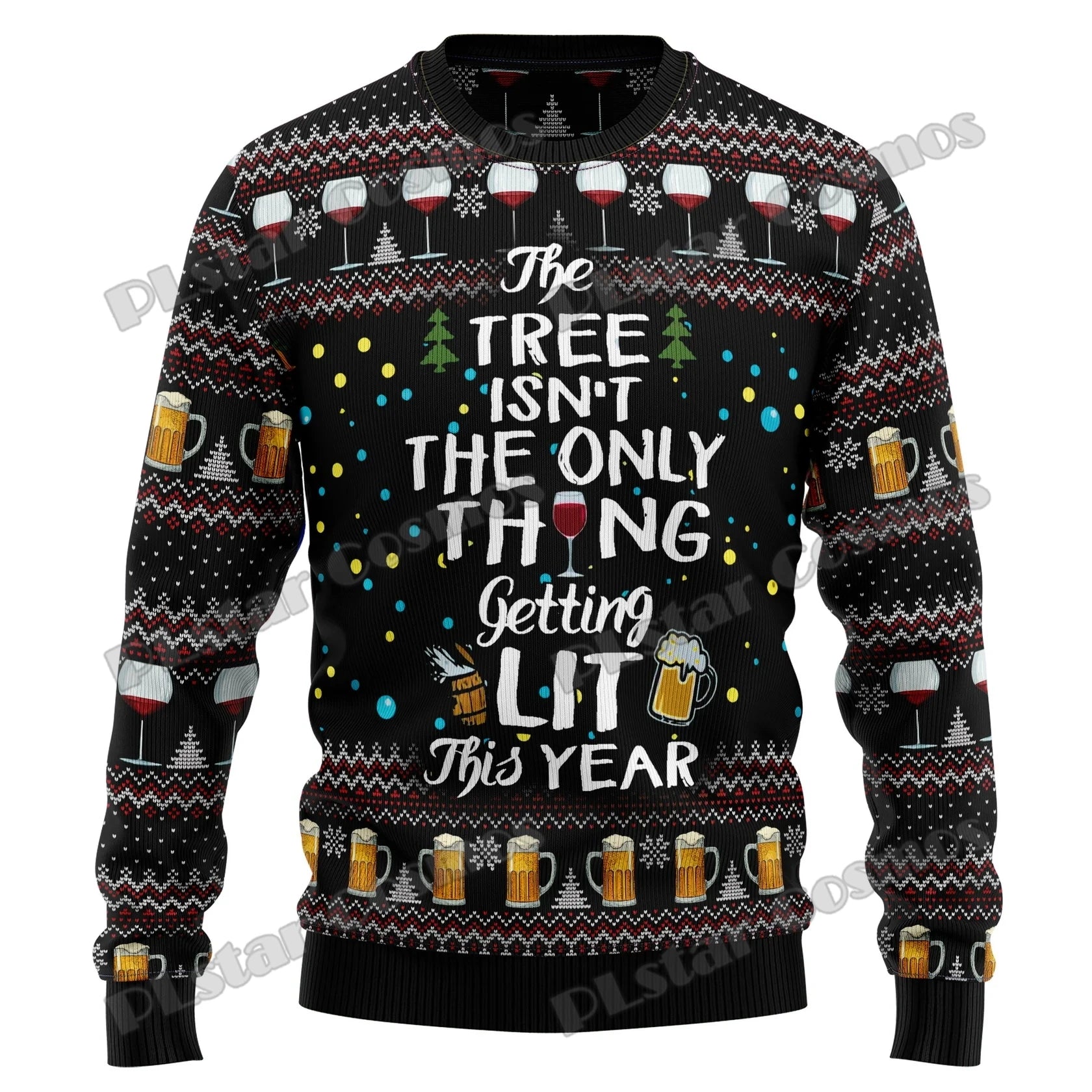 Jingle Beer Ugly Christmas Sweater
