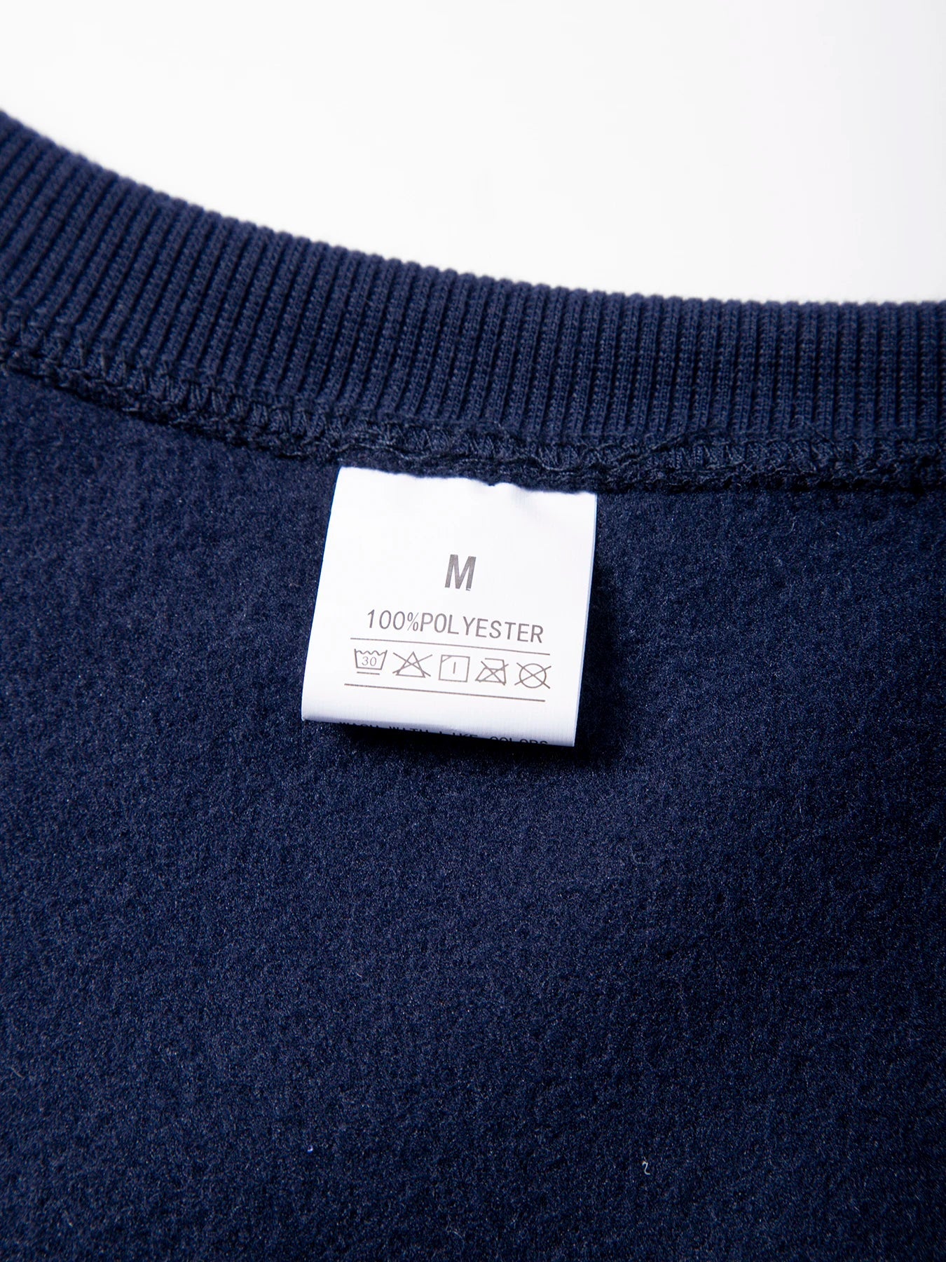 Men’s Crewneck Sweatshirt Solid Color Long Sleeve