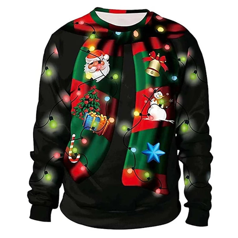 Beer Graphic Ugly Christmas Sweater