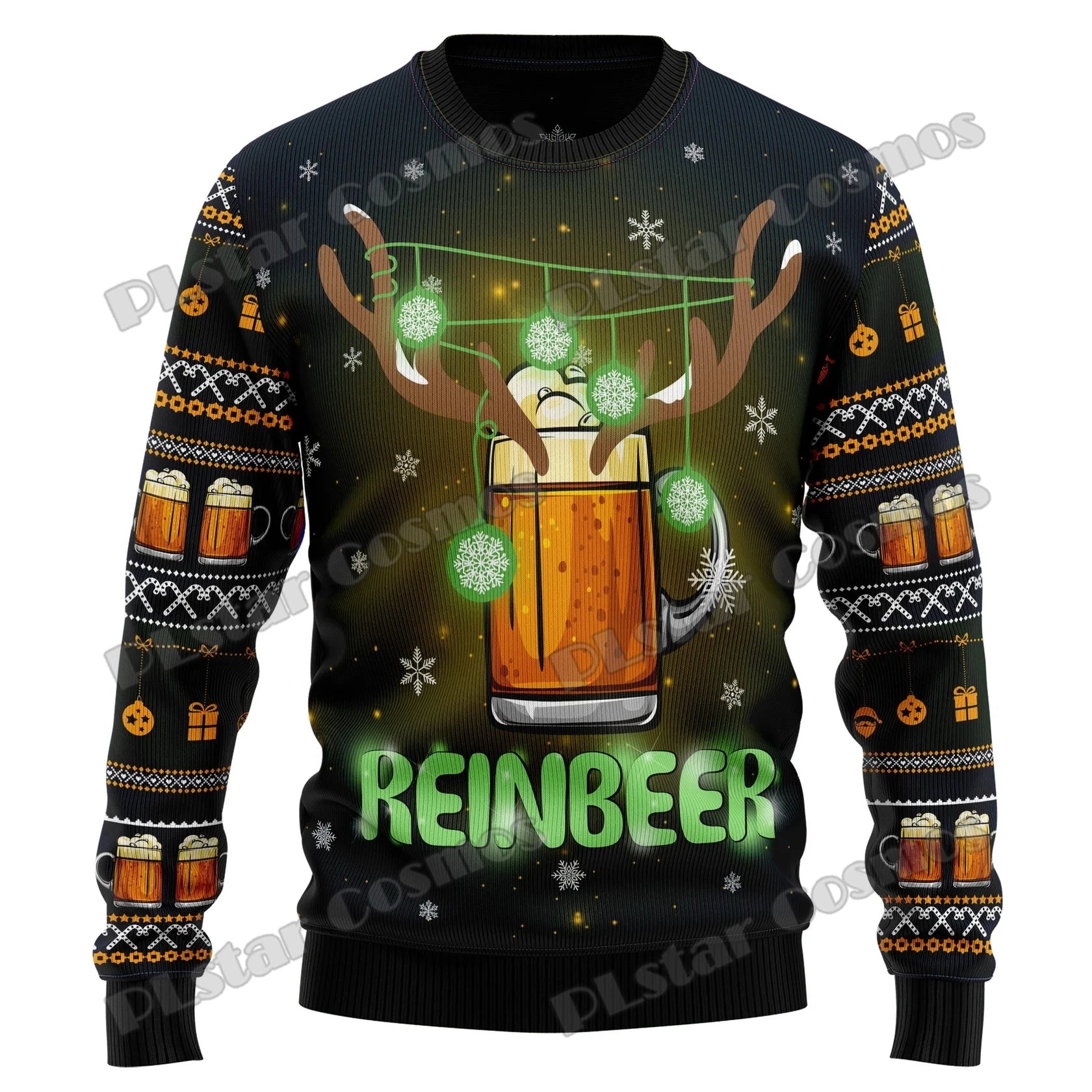 Jingle Beer Ugly Christmas Sweater