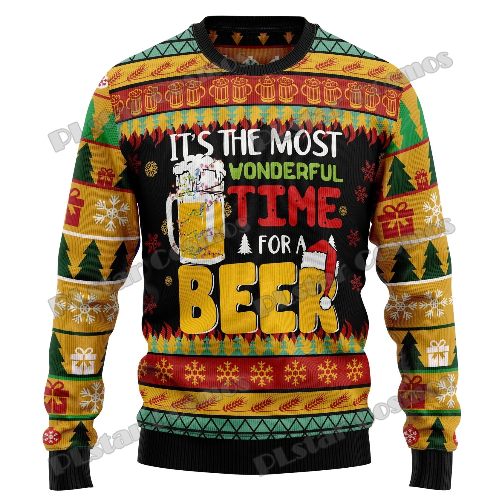 Jingle Beer Ugly Christmas Sweater
