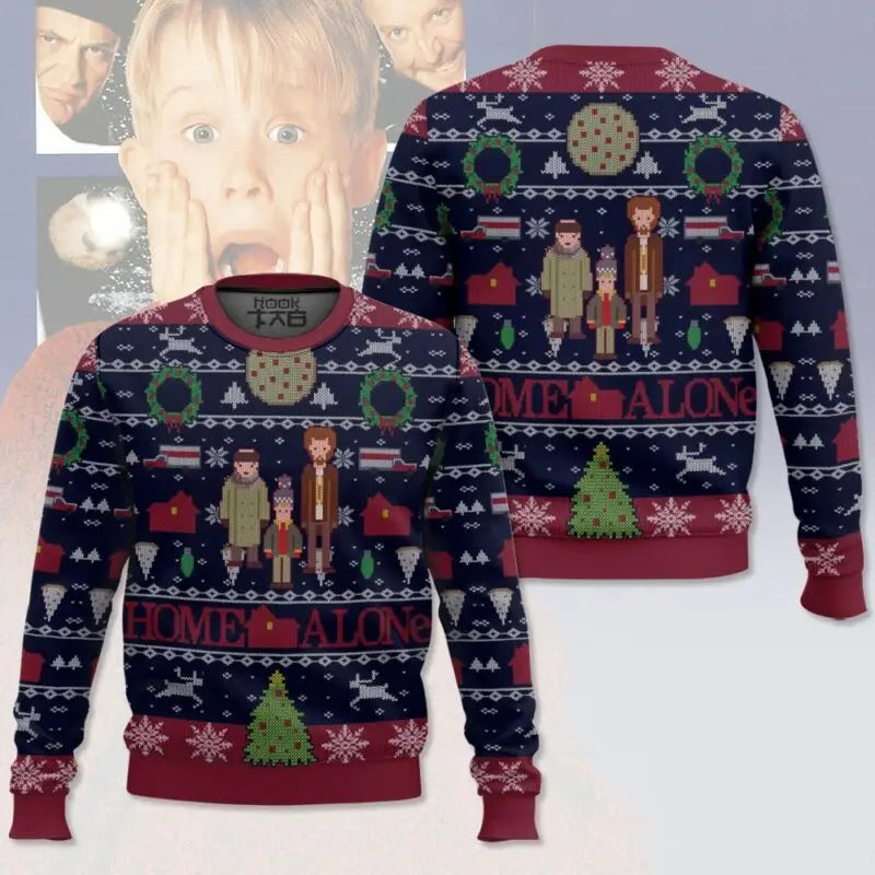 Home Alone Inspired Ugly Christmas Sweater