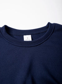 Men’s Crewneck Sweatshirt Solid Color Long Sleeve