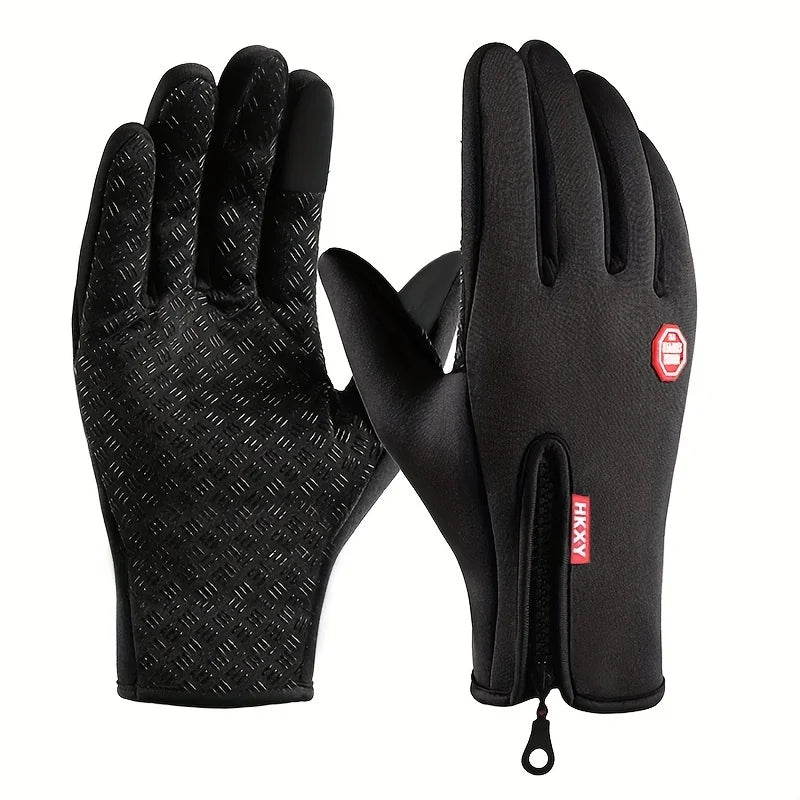 Touchscreen Winter Gloves Unisex – Waterproof Windproof Anti-Slip