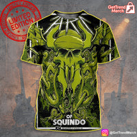 The Art of Squindo 3D T-Shirt – Metallica M72 Santa Clara 2025 Limited Edition Tour Merch, 104 Seasons Exclusive Artwork Tee - Get Trend Merch